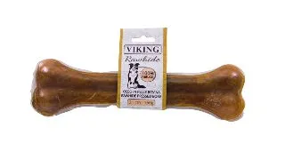 LEOPET Viking Os Piele Presata, L, Vita, punguta recompense fara cereale caini, 280g