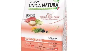 UNICA Natura Maxi, L-XL, Miel si Orez, hrana uscata caini, 12kg