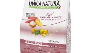 UNICA Natura Maxi, L-XL, Rata si Orez, hrana uscata caini, 12kg