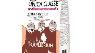 UNICA Classe Equilibrium, M, Miel, hrana uscata caini, 12kg