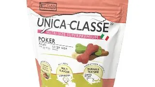 UNICA Classe Poker Sweet, L-XL, Pui si Vita, punguta recompense functionale caini, sensibilitati dentare, 400g