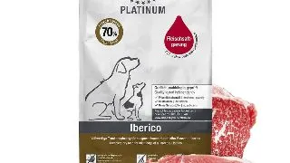 PLATINUM Adult, XS-XL, Iberico, hrana uscata fara cereale caini, semimoist, 1.5kg