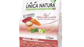 UNICA Natura Mini, XS-S, Caprioara si Orez, hrana uscata caini, 2.5kg