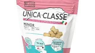 UNICA Classe Minor Sensible, XS-S, Pui, punguta recompense functionale caini, sensibilitati dentare, 400g