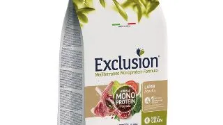 EXCLUSION Mediterraneo Monoprotein Formula Adult Medium, M, Miel, hrana uscata monoproteica caini, 12kg