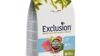 EXCLUSION Mediterraneo Monoprotein Formula Puppy Large Breed, L-XL, Ton, hrana uscata monoproteica caini junior, 12kg