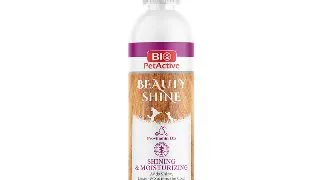 BIO PETACTIVE Beauty Shine Shining & Moisturizing, XS-XL, spray descalcit caini, descalcirea blanii, hidratant, flacon, 100ml
