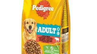 Pedigree hrana uscata cu vita si legume pentru caini adulti 12kg