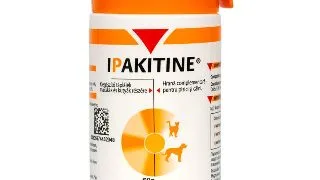 VETOQUINOL Ipakitine, supliment sistem renal caini, pudra VETOQUINOL Ipakitine, XS-XL, supliment sistem renal caini si pisici, flacon, 60g pudra