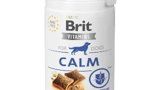 BRIT Vitamins Calm, XS-XL, Insecte, cutie recompense functionale fara cereale caini, sistem nervos & calmante, 150g