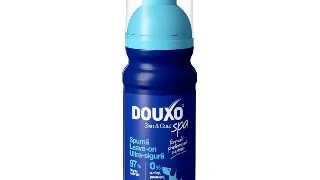 DOUXO SPA Quick Refresh Mousse, sampon spuma caini, fara clatire, hidratanta, Vanilie si Nuca de cocos, flacon, 150ml