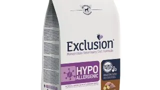 EXCLUSION Monoprotein VD Hyppoallergenic Small, XS-S, Iepure si Cartofi, dieta veterinara, hrana uscata fara cereale caini, alergii, 2kg