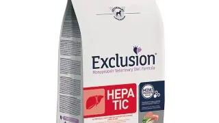 EXCLUSION Monoprotein VD Hepatic Medium&Large, M-XL, Porc si Orez, dieta veterinara, hrana uscata caini, sistem hepatic, 12kg