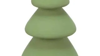 TRIXIE Christmas Brad, jucarie de aport caini, cu sunet, latex, verde, 12cm, 1buc