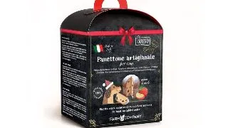 PIU BUONO Panettone Artizanal, XS-XL, Mere, cutie recompense caini, 100g