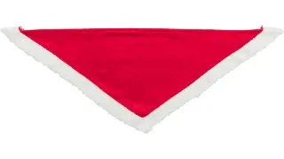 TRIXIE Christmas Velvet look, esarfa caini, plus, rosu, S(55cm)
