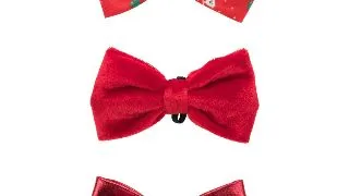 TRIXIE Christmas Papion, accesoriu caini, poliester TRIXIE Christmas Papion, accesoriu caini si pisici, poliester, rosu, 10cm