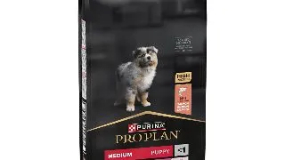 Hrana uscata pentru caini Pro Plan Medium Puppy, Piele Sensibila, Somon 3kg