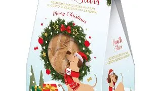 DOGGYEBAG Christmas Vanilla Stars, XS-XL, Vanilie si Zmeura, punguta recompense caini, 180g