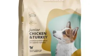 REMI PREMIUM Junior Small, XS-S, Pui si Curcan, hrana uscata caini junior, 1kg