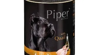 Hrana Umeda pentru caini Piper cu carne de Prepelita, 800g