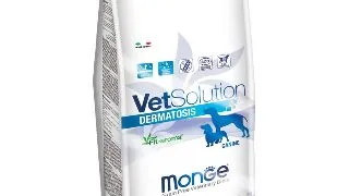 MONGE VETSOLUTION Dermatosis, XS-XL, Somon, dieta veterinara, hrana uscata fara cereale caini, piele & blana, 2kg