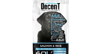 DECENT Sensitive Skin, XS-XL, Somon si Orez, hrana uscata caini, piele & blana, 15kg