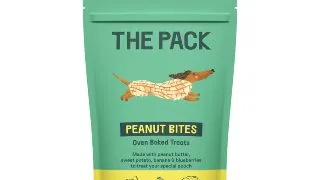 THE PACK Peanut Bites, XS-XL, Unt de Arahide, punguta recompense caini, 100g