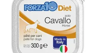 FORZA10 Monodiet Solo, XS-XL, Caprioara, dieta veterinara, tavita hrana umeda monoproteica caini, alergii, (pate), 300g