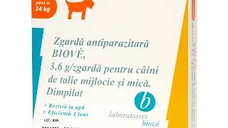 LABORATOIRES BIOVE, deparazitare externa caini, zgarda LABORATOIRES BIOVE, deparazitare externa caini, S, zgarda, 45 cm, 1buc