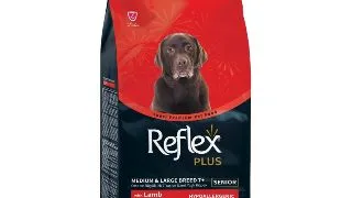 REFLEX Plus Senior Medium & Large Breed 7+, Miel, hrana uscata caini senior, 12kg