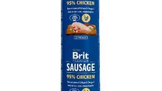 Hrana umeda pentru caini Brit, Salam cu Pui, 800g