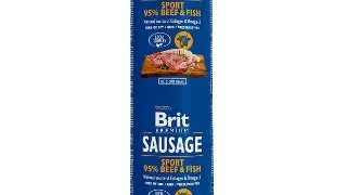 Hrana umeda pentru caini Brit, Salam, Vita si Peste, 800g