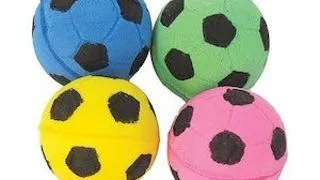Jucarie minge colorata cu sunet 7cm
