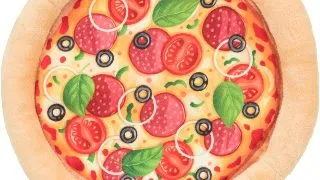 Jucarie Pentru Caini, Pizza, Plus, Fosnitoare, 26cm