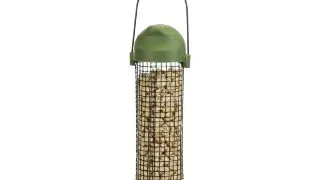 TRIXIE, dozator arahide, pasari, metal si plastic, verde, 22cm