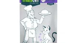 MASTER, Iepure, plic hrana umeda pisici, (in sos), 80g