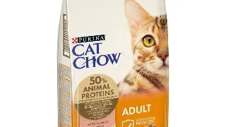 PURINA Cat Chow Adult, Somon, hrana uscata pentru pisici, 15kg