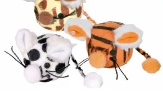 Trixie, jucarie animalute, pisici, plus, multicolor, 4.5cm
