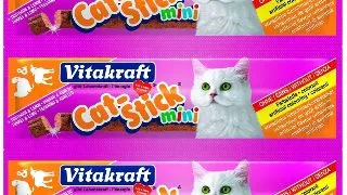 Vitakraft Cat Sticks Curcan Si Miel, 18 g