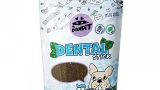 Recompense pentru caini Mr. Bandit DENTAL Sticks, rata 110g