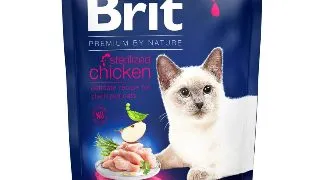 BRIT Premium by Nature Sterilised, Pui, hrana uscata pisici, 1.5kg