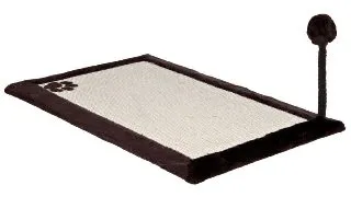 Trixie, sisal plat cu jucarie pe arc, pisici, maro, 70 x 45cm
