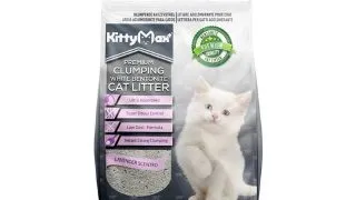 KITTYMAX, Lavanda, asternut igienic pisici, granule, bentonita, aglomerant, fara praf, 10l