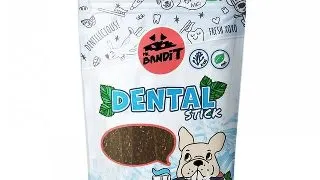 Recompense pentru caini Mr. Bandit DENTAL Stick, vita 110g