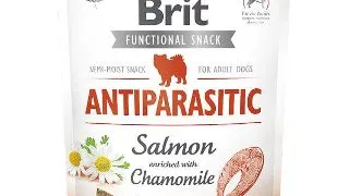 Recompense caini Brit Care Dog Snack Antiparasitic Salmon 150 g 150g