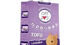 CAT JOY, Lavanda, asternut igienic pisici, peleti, tofu, aglomerant, ecologic, biodegradabil, 5l