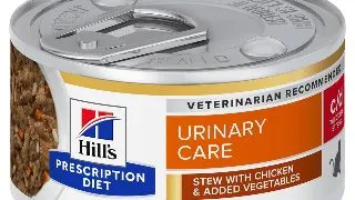 HILL'S Prescription Diet c/d Multicare Stress, Pui cu Legume, dieta veterinara pisici, conserva hrana umeda, sistem urinar, (in sos), 82g