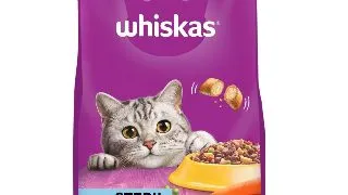 WHISKAS Adult Sterile, Pui, hrana uscata pisici sterilizate, 14kg
