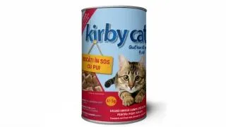 KIRBY CAT, Pui, conserva hrana umeda pisici, (in sos), 415g